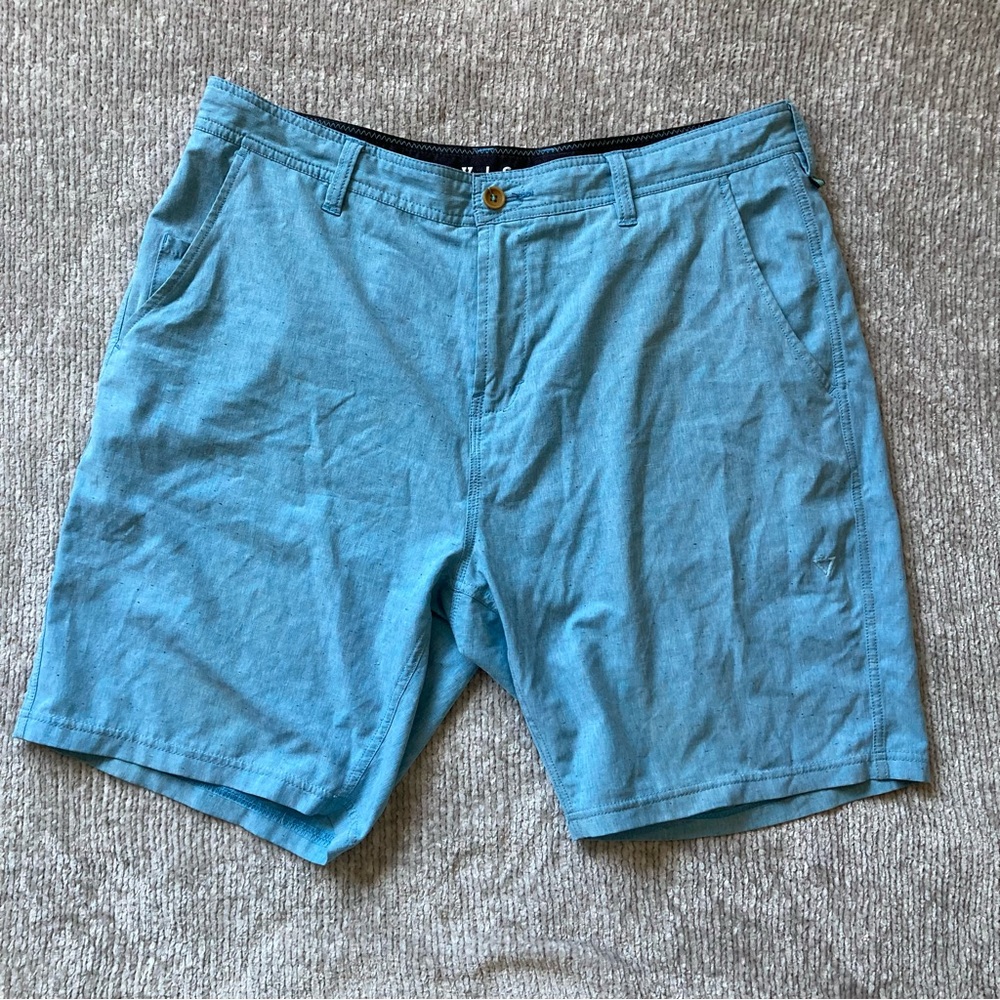 VISSLA Blue Quick Dry Board Shorts‎ Men’s Size 36 Surf Swim